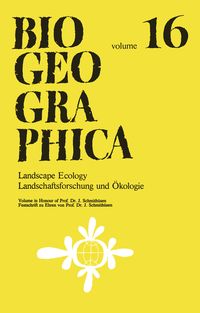 Produktbild: Landscape Ecology/Landschaftsforschung und &Ouml;kologie