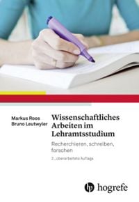 Produktbild: Wissenschaftliches Arbeiten im Lehramtsstudium