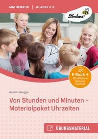 Produktbild: Von Stunden und Minuten: Materialpaket Uhrzeiten