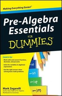 Produktbild: Pre-Algebra Essentials For Dummies