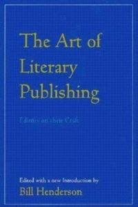 Produktbild: The Art of Literary Publishing
