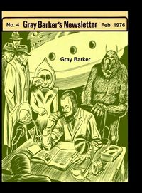 Produktbild: Gray Baker's Newsletter No. 4, Feb. 1976