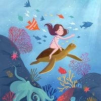 Produktbild: Moon girl in the underwater kingdom