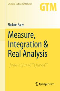 Produktbild: Measure, Integration & Real Analysis