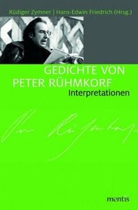 Produktbild: Gedichte von Peter R&uuml;hmkorf