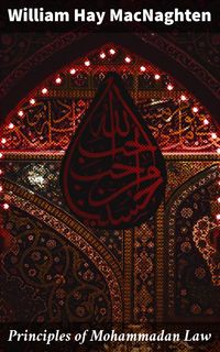 Produktbild: Principles of Mohammadan Law