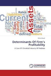 Produktbild: Afzaal, R: Determinants Of Firm's Profitability