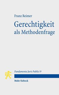 Produktbild: Gerechtigkeit als Methodenfrage