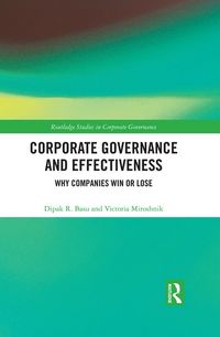 Produktbild: Corporate Governance and Effectiveness