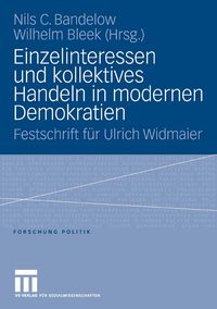Produktbild: Einzelinteressen und kollektives Handeln in modernen Demokratien