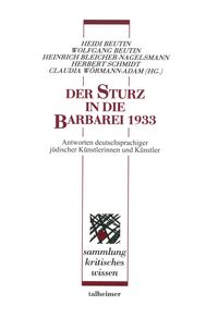 Produktbild: Der Sturz in die Barbarei 1933