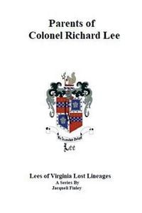 Produktbild: Parents of Colonel Richard Lee