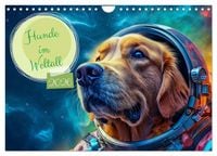 Produktbild: Hunde im Weltall (Wandkalender 2026 DIN A4 quer), CALVENDO Monatskalender