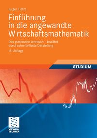 Produktbild: Einf&uuml;hrung in die angewandte Wirtschaftsmathematik