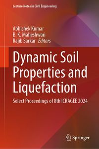 Produktbild: Dynamic Soil Properties and Liquefaction