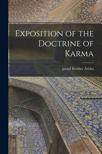 Produktbild: Exposition of the Doctrine of Karma