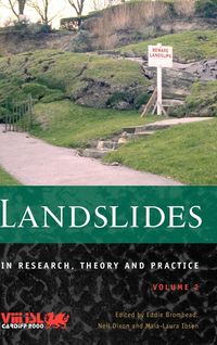 Produktbild: Landslides in Research, Theory and Practice, Volume 2