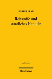 Produktbild: Rohstoffe und staatliches Handeln