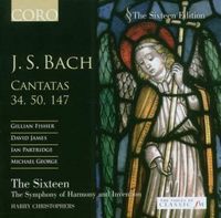 Produktbild: J.S.Bach: Cantatas BWV 34,50,147