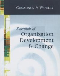 Produktbild: Essentials of Organization Development and Change