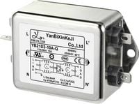 Produktbild: TRU COMPONENTS TC-10471948 Entst&ouml;rfilter 250 V/AC 10 A 0.6 mH (L x B x H) 75 x 51 x 37 mm 1 St.