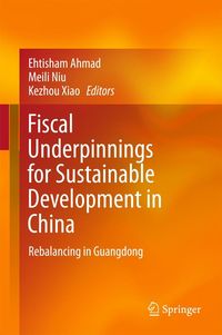 Produktbild: Fiscal Underpinnings for Sustainable Development in China
