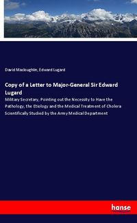 Produktbild: Copy of a Letter to Major-General Sir Edward Lugard