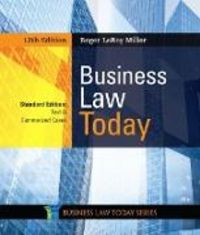 Produktbild: BUSINESS LAW TODAY STANDARD TE