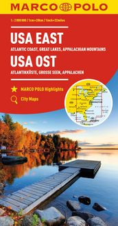 Produktbild: MARCO POLO Kontinentalkarte USA Ost 1:2 Mio.