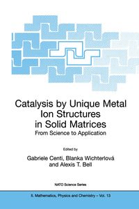 Produktbild: Catalysis by Unique Metal Ion Structures in Solid Matrices