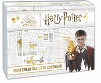Harry Potter Tagesabreißkalender 2024. Magischer Kalender für jeden Tag mit Zitaten, Bildern und spannenden Details aus der Filmreihe. Tischkalender von |Heye
