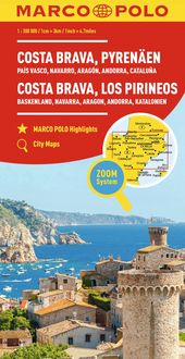 Produktbild: MARCO POLO Regionalkarte Costa Brava, Pyren&auml;en 1:300.000
