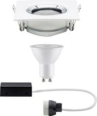Produktbild: Paulmann Nova Bad-Einbauleuchte Set LED GU10 7W IP65 Wei&szlig; (matt), Chrom