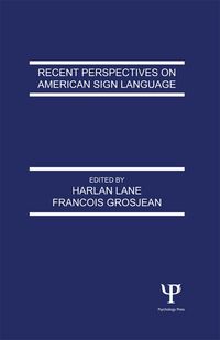 Produktbild: Recent Perspectives on American Sign Language