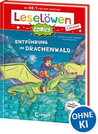 Produktbild: Lesel&ouml;wen Comics 1. Klasse - Entf&uuml;hrung im Drachenwald