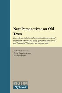 Produktbild: New Perspectives on Old Texts