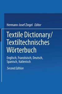 Produktbild: Textile Dictionary / Textiltechnisches W&ouml;rterbuch