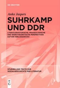 Produktbild: Suhrkamp und DDR