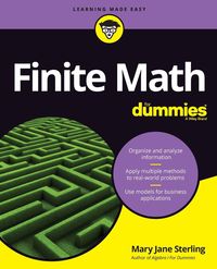 Bild vom Artikel Finite Math For Dummies vom Autor Mary Jane Sterling