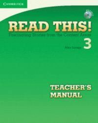 Produktbild: Savage, A: Read This! Level 3 Teacher's Manual with Audio CD