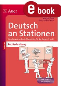 Produktbild: Rechtschreibung an Stationen 3-4