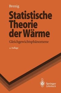 Produktbild: Statistische Theorie der W&auml;rme