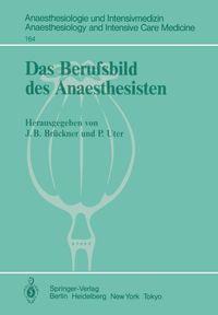 Produktbild: Das Berufsbild des Anaesthesisten