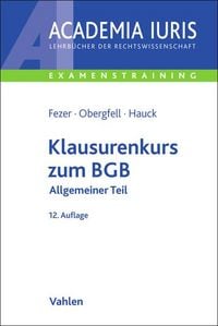 Produktbild: Klausurenkurs zum BGB