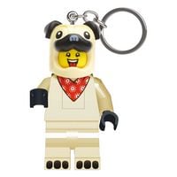 Produktbild: LEGO Mops Schl&uuml;sselanh&auml;nger mit Taschenlampe