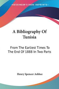 Produktbild: A Bibliography Of Tunisia