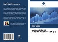 Produktbild: AUSL&Auml;NDISCHE DIREKTINVESTITIONEN (II)