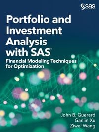 Produktbild: Portfolio and Investment Analysis with SAS