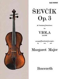 Produktbild: Sevcik for Viola, Opus 3