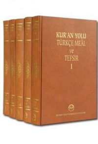 Produktbild: Kuran Yolu T&uuml;rkce Meal ve Tefsir 5 Cilt Takim Ciltli